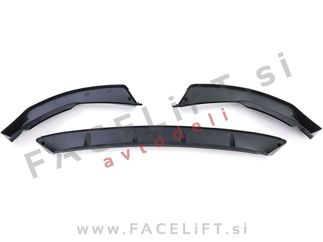 Podaljšek sprednjega odbijača črni sijaj BMW 3 G20 G21 M 19-22