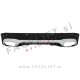 Difuzor z nastavki za izpuh krom GLB 35 izgled Mercedes GLB X247 AMG Line 19-