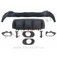 Difuzor z nastavki za izpuh krom GLB 35 izgled Mercedes GLB X247 AMG Line 19-