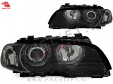 Žarometi z LED Angel Eyes BMW 3 E46 Cabrio Coupe 99-03