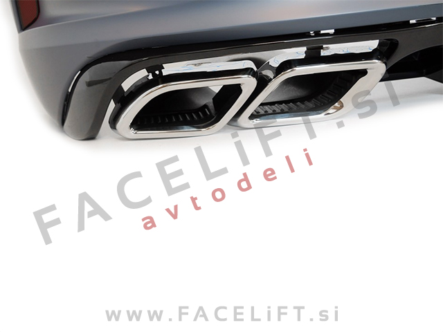 Zadnji odbijač z nastavki za izpuh VW Arteon 17-24