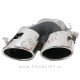 Difuzor z nastavki za izpuh krom GLB 45 S izgled Mercedes GLB X247 AMG Line 19-