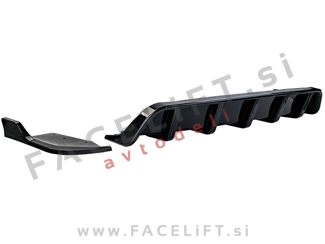 Difuzor M-Performance izgled črni sijaj BMW X4 F26 14-18