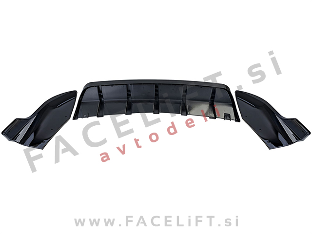 Difuzor M-Performance izgled črni sijaj BMW X4 F26 14-18