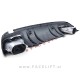 Difuzor z nastavki za izpuh črni Mercedes C Limuzina AMG Line 18-21
