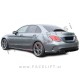 Difuzor z nastavki za izpuh črni Mercedes C Limuzina AMG Line 18-21