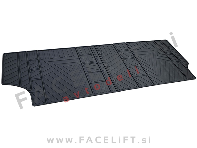 Tipske gumijaste preproge za 2. vrsto zadnjih sedežev Premium VW T5 T6 T6.1 03-24