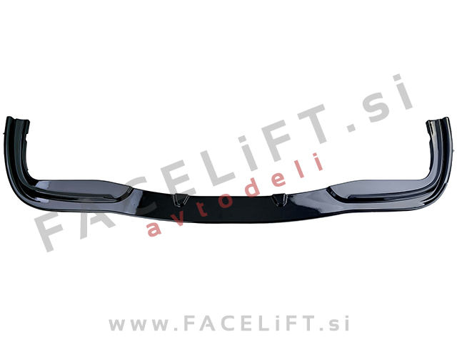 Podaljšek sprednjega odbijača črni sijaj BMW 5 E39 M 95-03