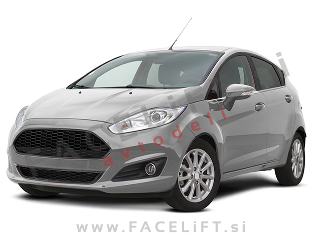 Maska ST izgled črna sijaj Ford Fiesta 13-17