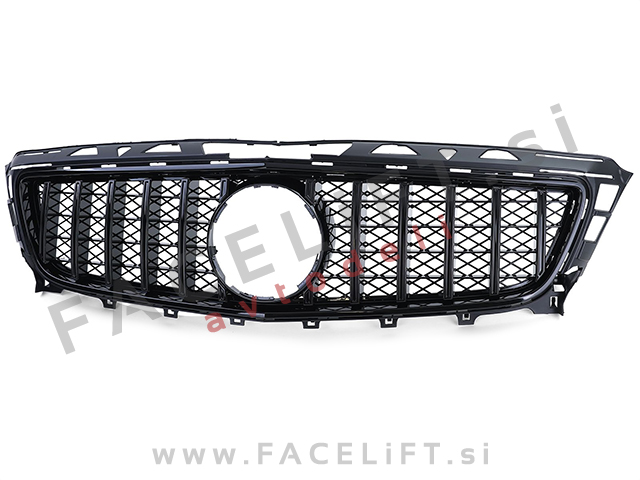 Maska črna sijaj Mercedes CLS C218 11-14