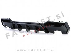 Difuzor M-Performance izgled črni sijaj BMW 4 G22 G23 M 20-