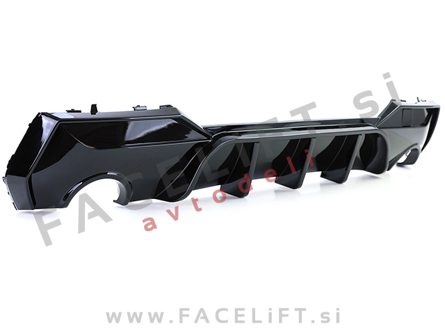 Difuzor M-Performance izgled črni sijaj BMW 4 G22 G23 M 20-