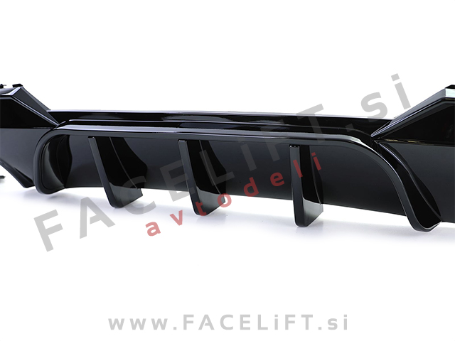Difuzor M-Performance izgled črni sijaj BMW 4 G22 G23 M 20-