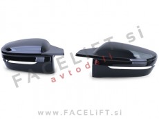 Pokrovi ogledal M izgled črni sijaj BMW 5 G30 G31 17-23