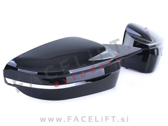 Pokrovi ogledal M izgled črni sijaj BMW 8 G14 G15 18-