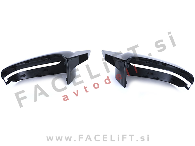 Pokrovi ogledal M izgled črni sijaj BMW 8 G14 G15 18-