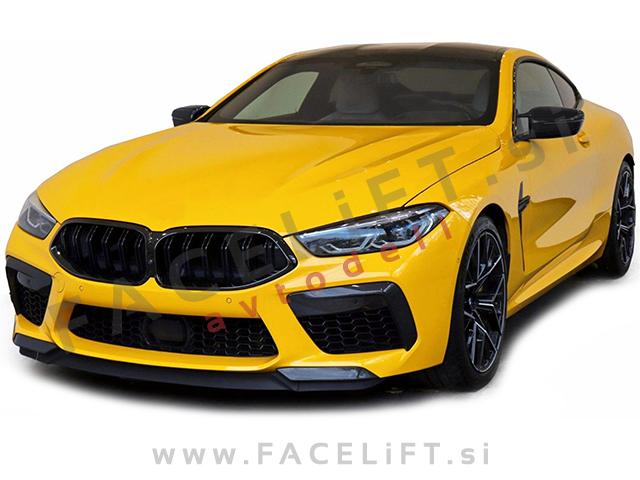 Pokrovi ogledal M izgled črni sijaj BMW 8 G14 G15 18-