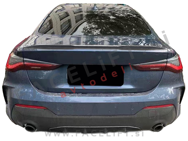 Spojler za prtljažnik črni sijaj BMW 4 G22 G23 20- 