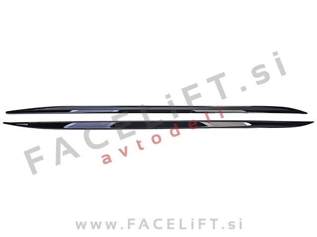 Podaljški pragov M-Performance izgled črni sijaj BMW 4 G22 G23 20-