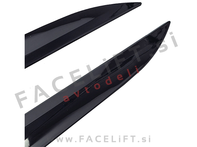 Podaljški pragov M-Performance izgled črni sijaj BMW 4 G22 G23 20-