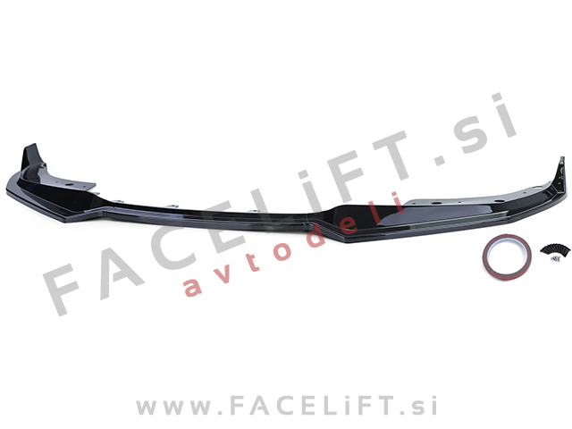 Podaljšek sprednjega odbijača črni sijaj BMW 4 G22 G23 M 20-