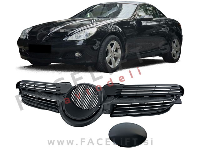 Maska črna mat Mercedes SLK R171 04-07
