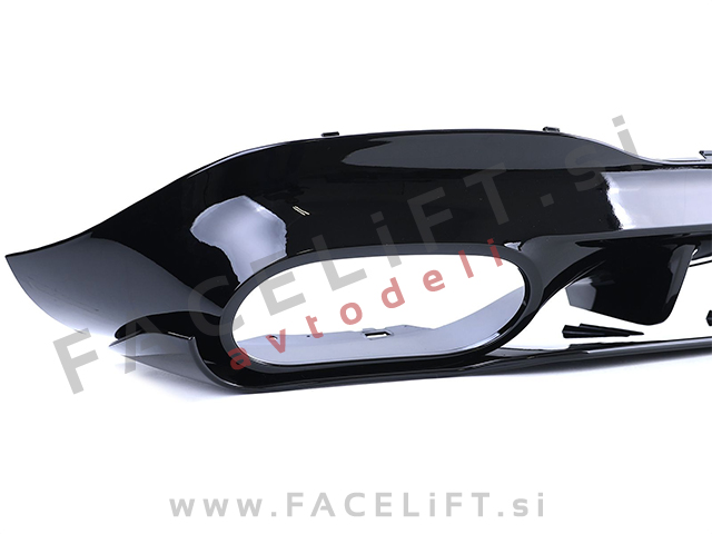 Difuzor z nastavki za izpuh krom Mercedes CLA C118 X118 AMG Line 19-