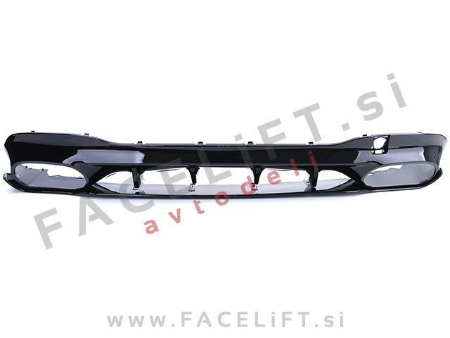 Difuzor z nastavki za izpuh krom Mercedes CLA C118 X118 AMG Line 19- Difuzor z nastavki za izpuh krom Mercedes CLA C118 X118 AMG Line 19-