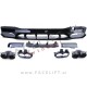 Difuzor z nastavki za izpuh črni Mercedes CLA C118 X118 AMG Line 19-