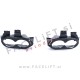 Difuzor z nastavki za izpuh črni Mercedes CLA C118 X118 AMG Line 19-