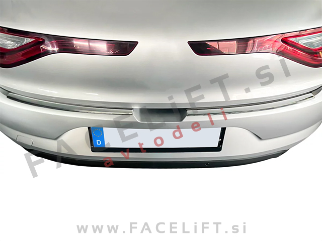 Zaščita zadnjega odbijača kromirana Renault Megane 4 Hatchback 16-24