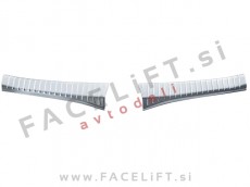 Zaščita zadnjega odbijača notranja srebrna mat Dacia Jogger 21-