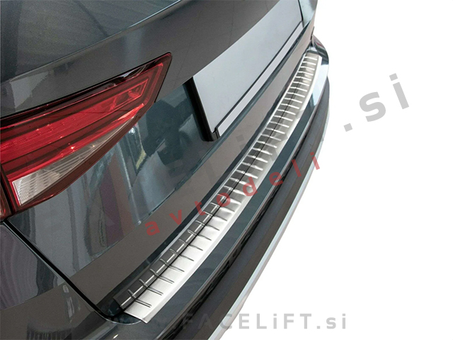 Zaščita zadnjega odbijača srebrna mat Seat Ateca 16-
