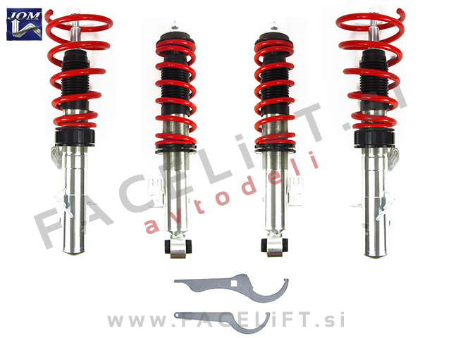 Nastavljivo vzmetenje JOM RedLine Mini Cabrio Cooper One R50 R56 01-07