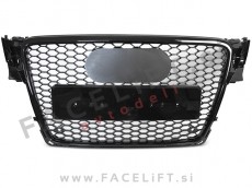 Maska RS izgled črna sijaj Audi A4 B8 8K 07-11 Maska RS izgled črna sijaj Audi A4 B8 8K 07-11