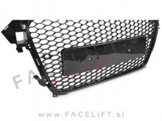 Maska RS izgled črna sijaj Audi A4 B8 8K 11-15 Maska RS izgled črna sijaj Audi A4 B8 8K 11-15