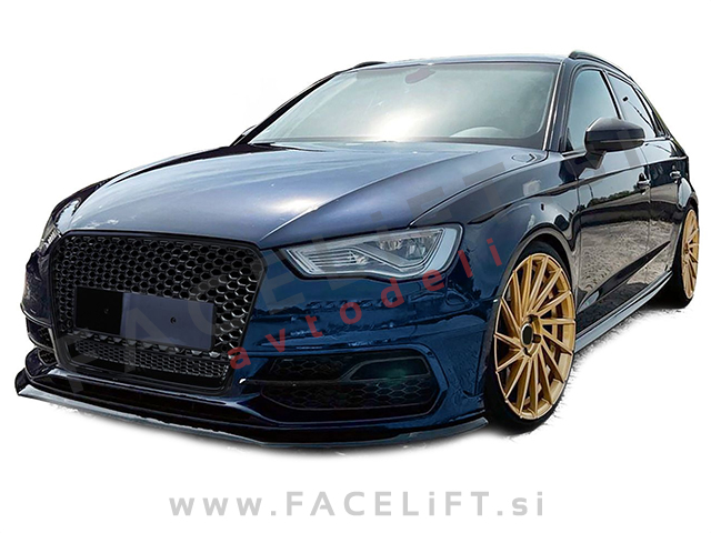 Maska RS izgled črna sijaj Audi A3 8V 12-16