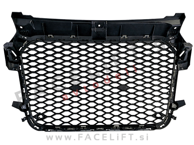 Maska RS izgled črna sijaj Audi A1 8X 10-14