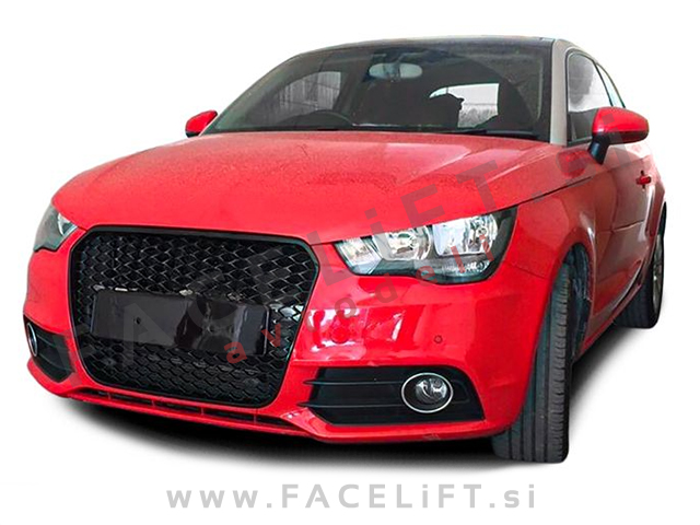 Maska RS izgled črna sijaj Audi A1 8X 10-14