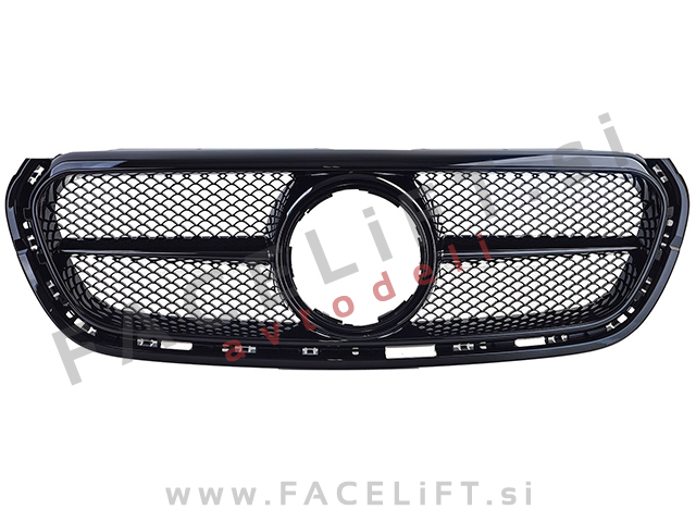 Maska črna sijaj Mercedes X W470 17-20
