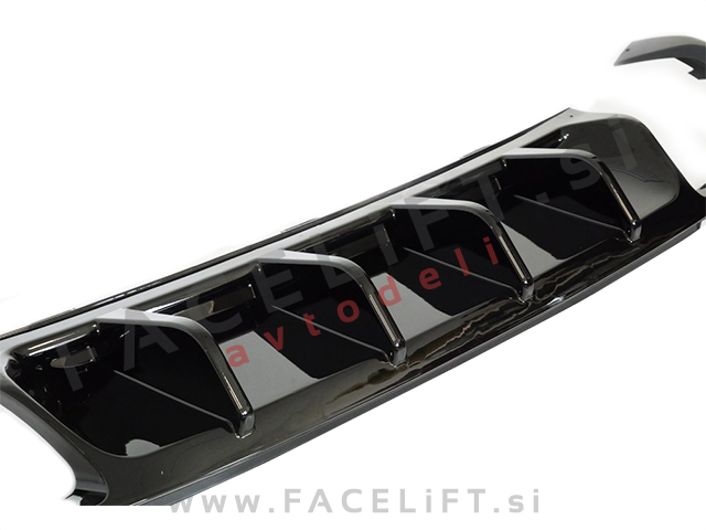 Difuzor z nastavki za izpuh krom VW Arteon R R-Line 17-24