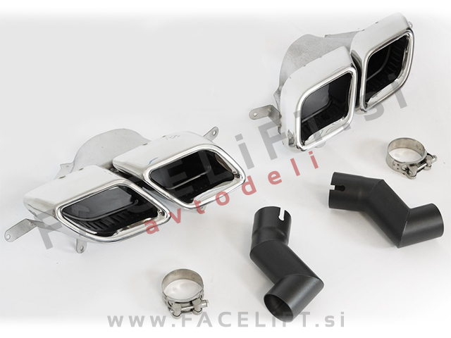 Difuzor z nastavki za izpuh krom VW Arteon R R-Line 17-24