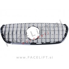 Maska črna kromirana sijaj Mercedes X W470 17-20 Maska črna kromirana sijaj Mercedes X W470 17-20