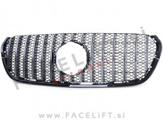 Maska črna kromirana sijaj Mercedes X W470 17-20 Maska črna kromirana sijaj Mercedes X W470 17-20