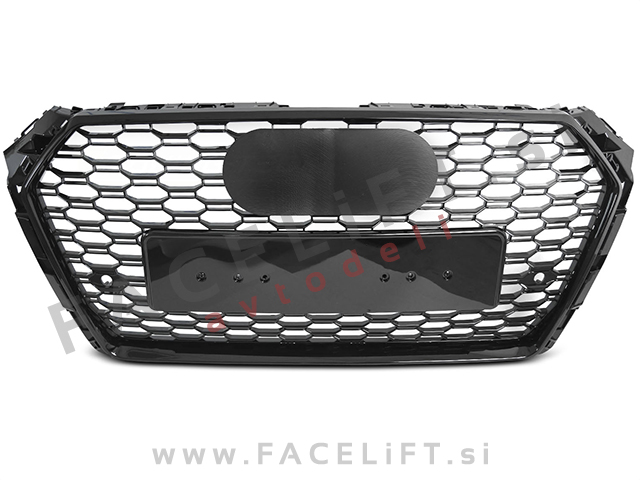 Maska RS izgled črna sijaj Audi A4 B9 15-19