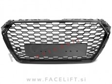 Maska RS izgled črna sijaj PDC Audi A4 B9 15-19