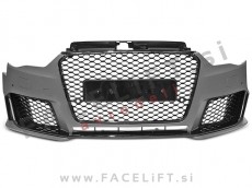 Sprednji odbijač z masko in podaljškom RS izgled Audi A3 8V 12-16