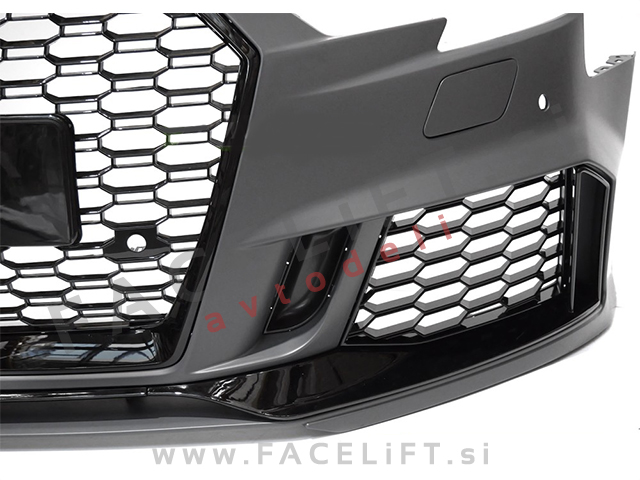 Sprednji odbijač z masko in podaljškom RS izgled PDC Audi A3 8V 16-20