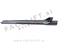 Podaljški pragov črni sijaj BMW X5 F15 13-18