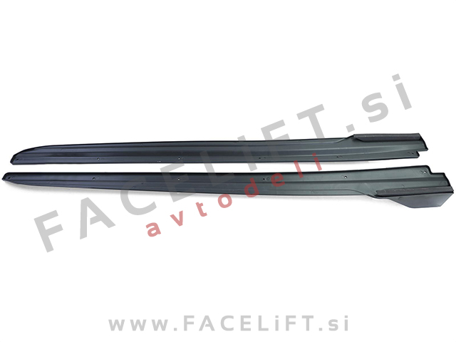 Podaljški pragov črni sijaj BMW X5 F15 13-18